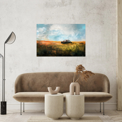 Umetnička slika ​Ravnica na platnu - NS Canvas Shop