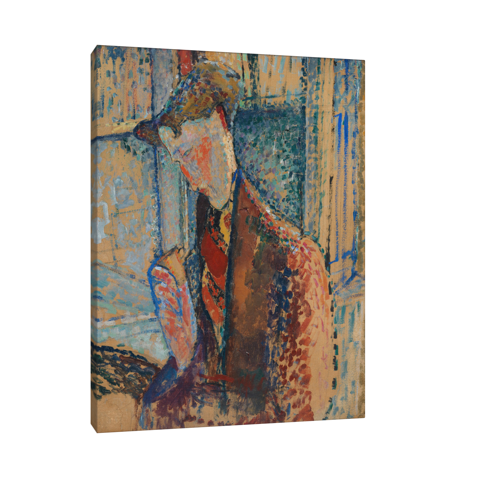 Umetnička slika ​Reverie, Amedeo Modigliani na platnu - NS Canvas Shop