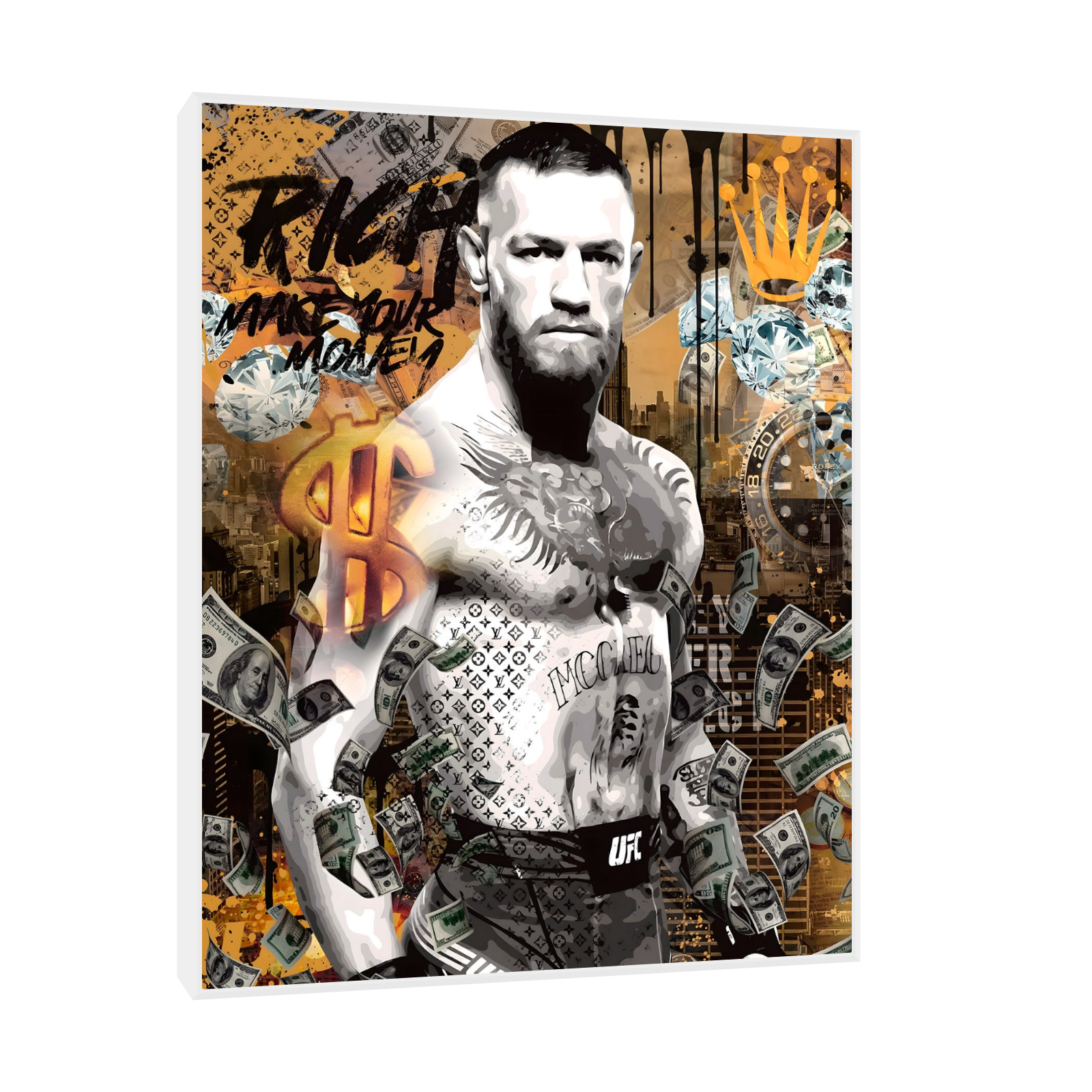 Rich Fighter – Pop Art Motivacija i Luksuz