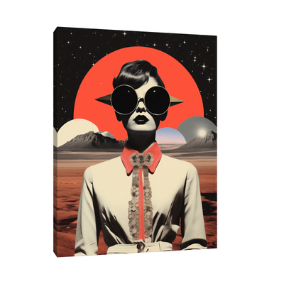 Umetnička slika ​Right at you na platnu - NS Canvas Shop