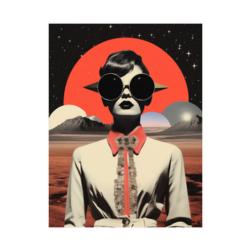 Umetnička slika ​Right at you na platnu - NS Canvas Shop