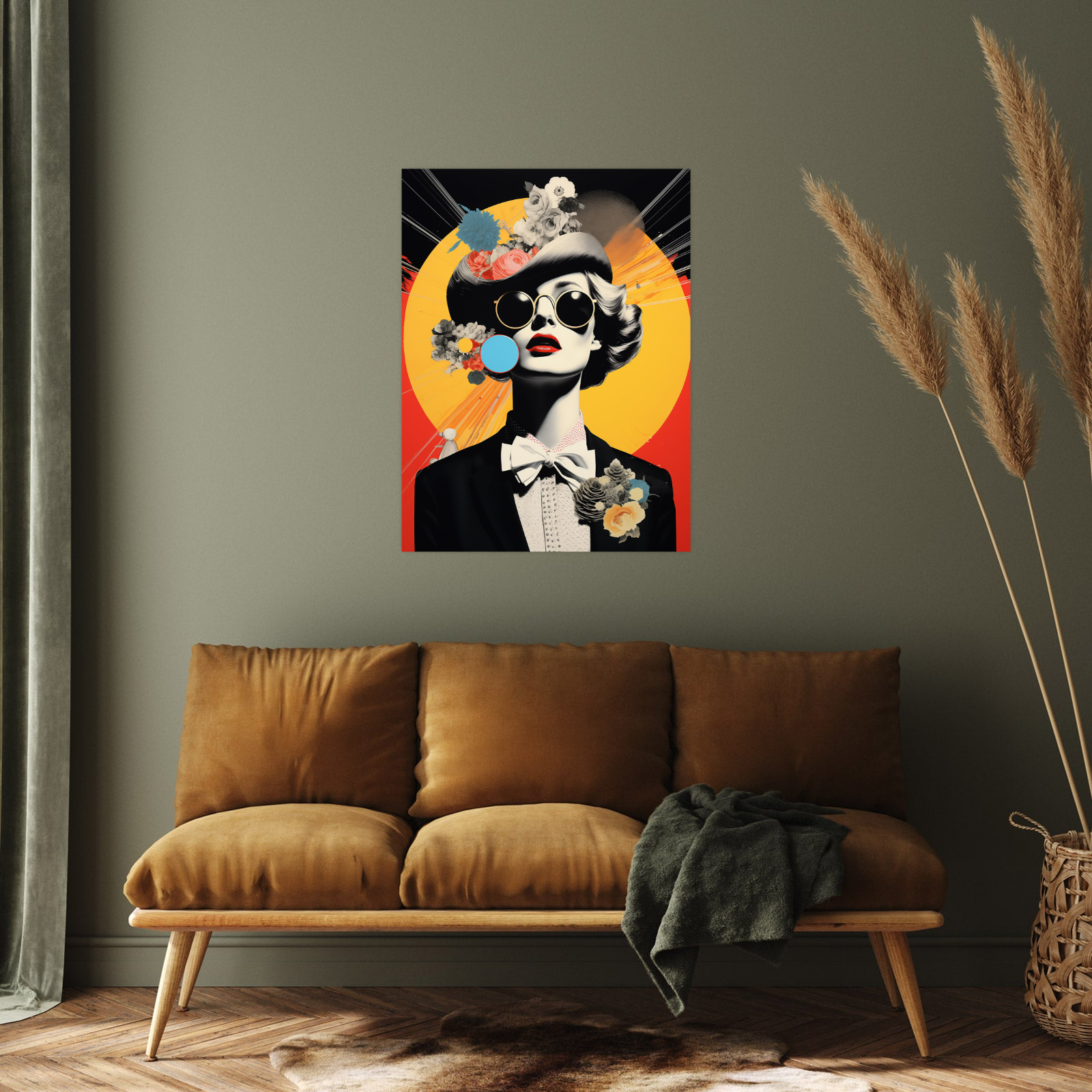 Umetnička slika ​Right at you II na platnu - NS Canvas Shop