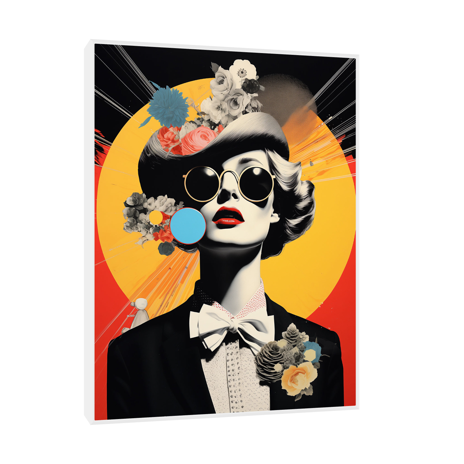 Umetnička slika ​Right at you II na platnu - NS Canvas Shop