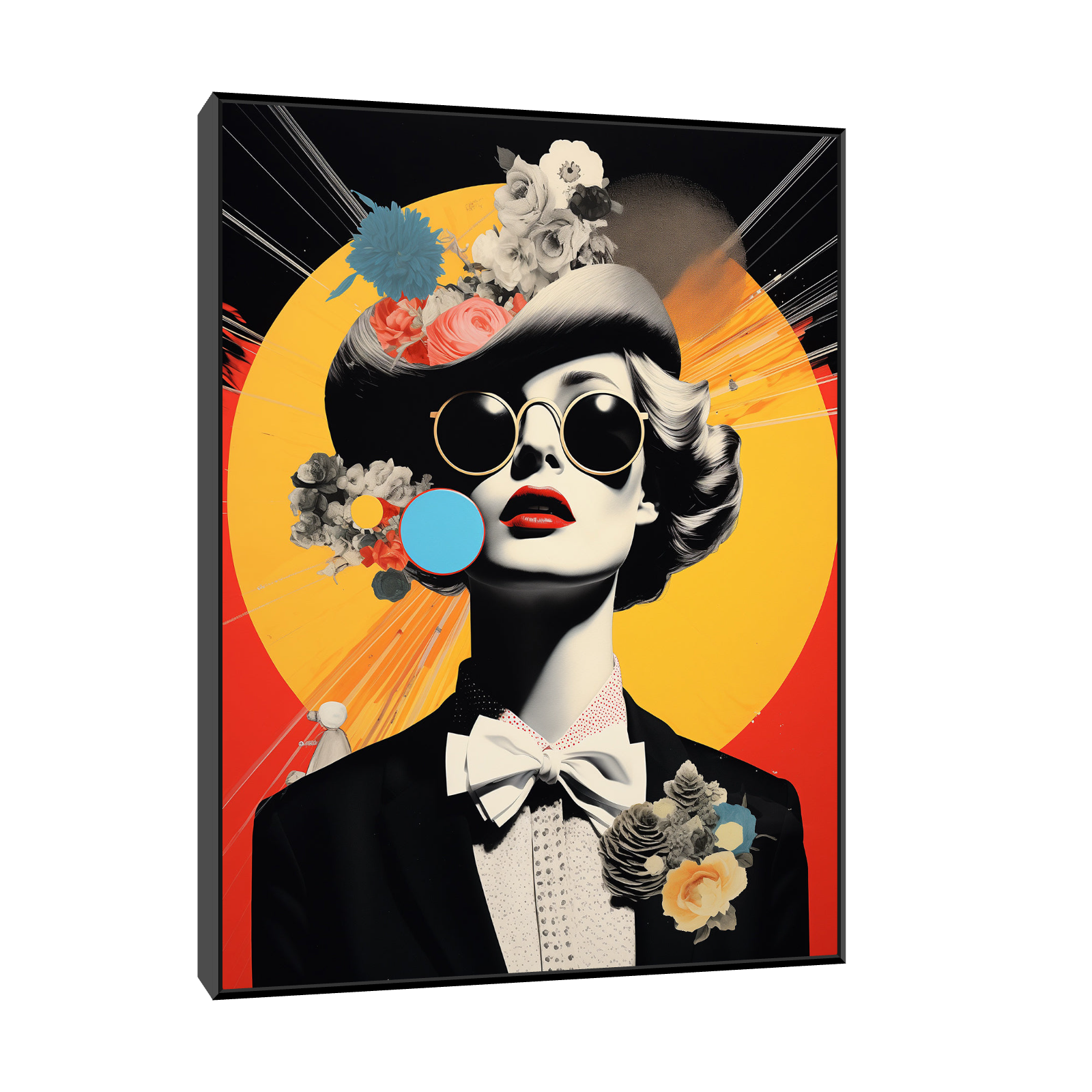 Umetnička slika ​Right at you II na platnu - NS Canvas Shop