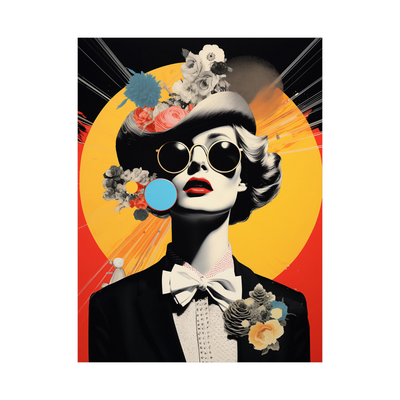 Umetnička slika ​Right at you II na platnu - NS Canvas Shop