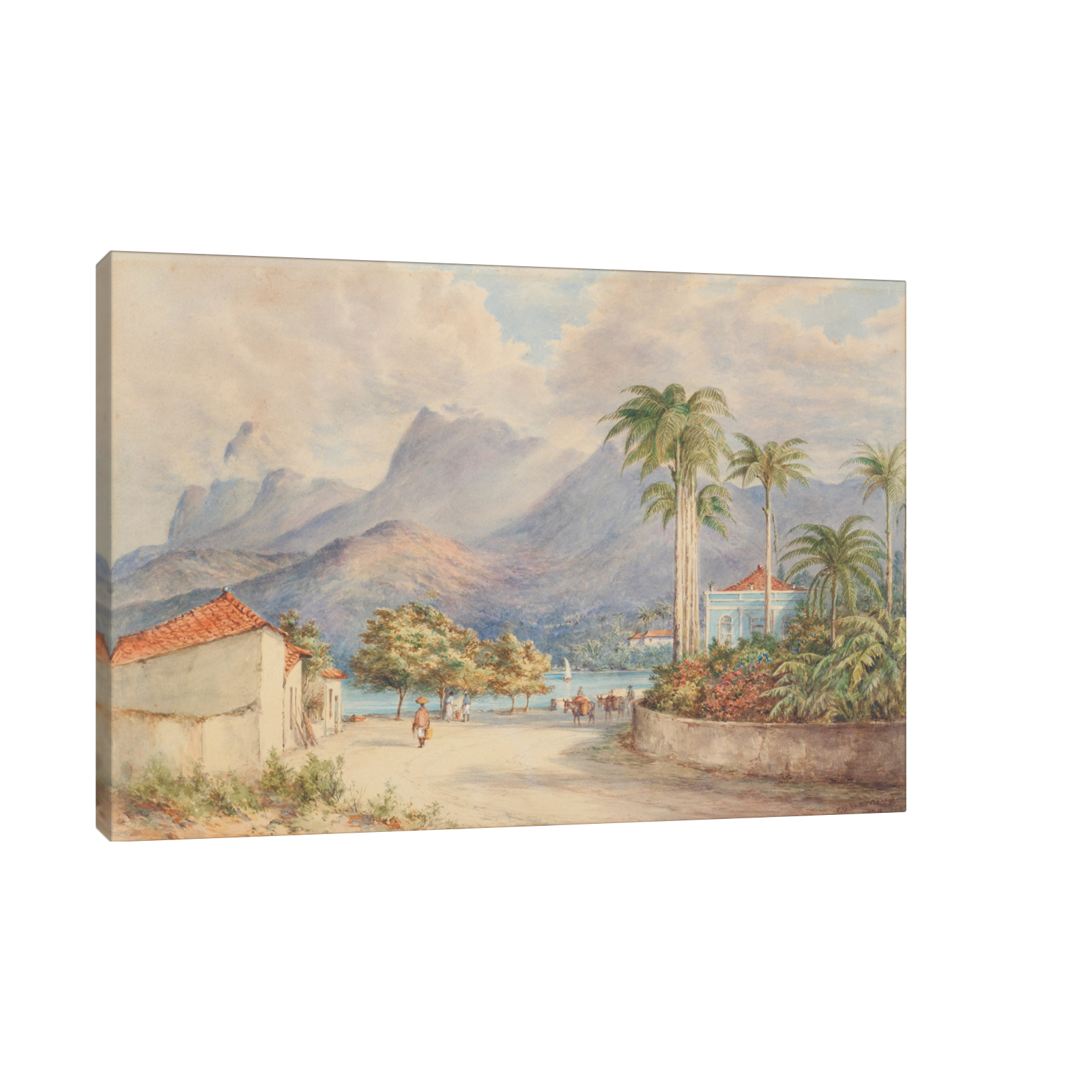 Umetnička slika ​Rio de Janeiro, Charles Decimus Barraud na platnu - NS Canvas Shop