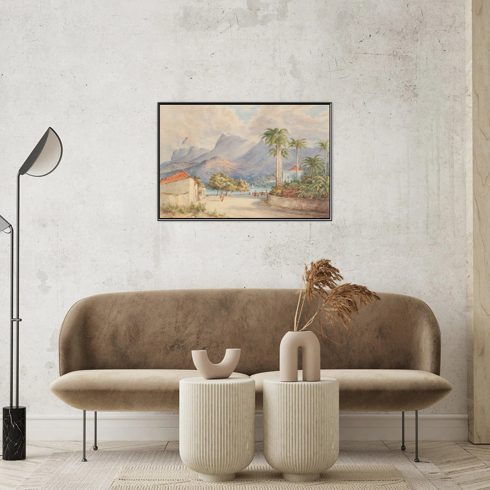 Umetnička slika ​Rio de Janeiro, Charles Decimus Barraud na platnu - NS Canvas Shop