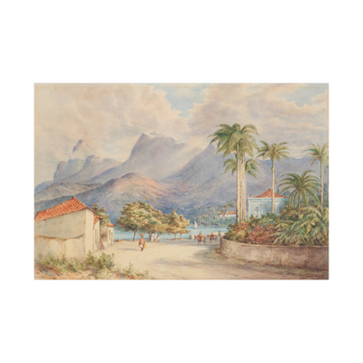 Umetnička slika ​Rio de Janeiro, Charles Decimus Barraud na platnu - NS Canvas Shop
