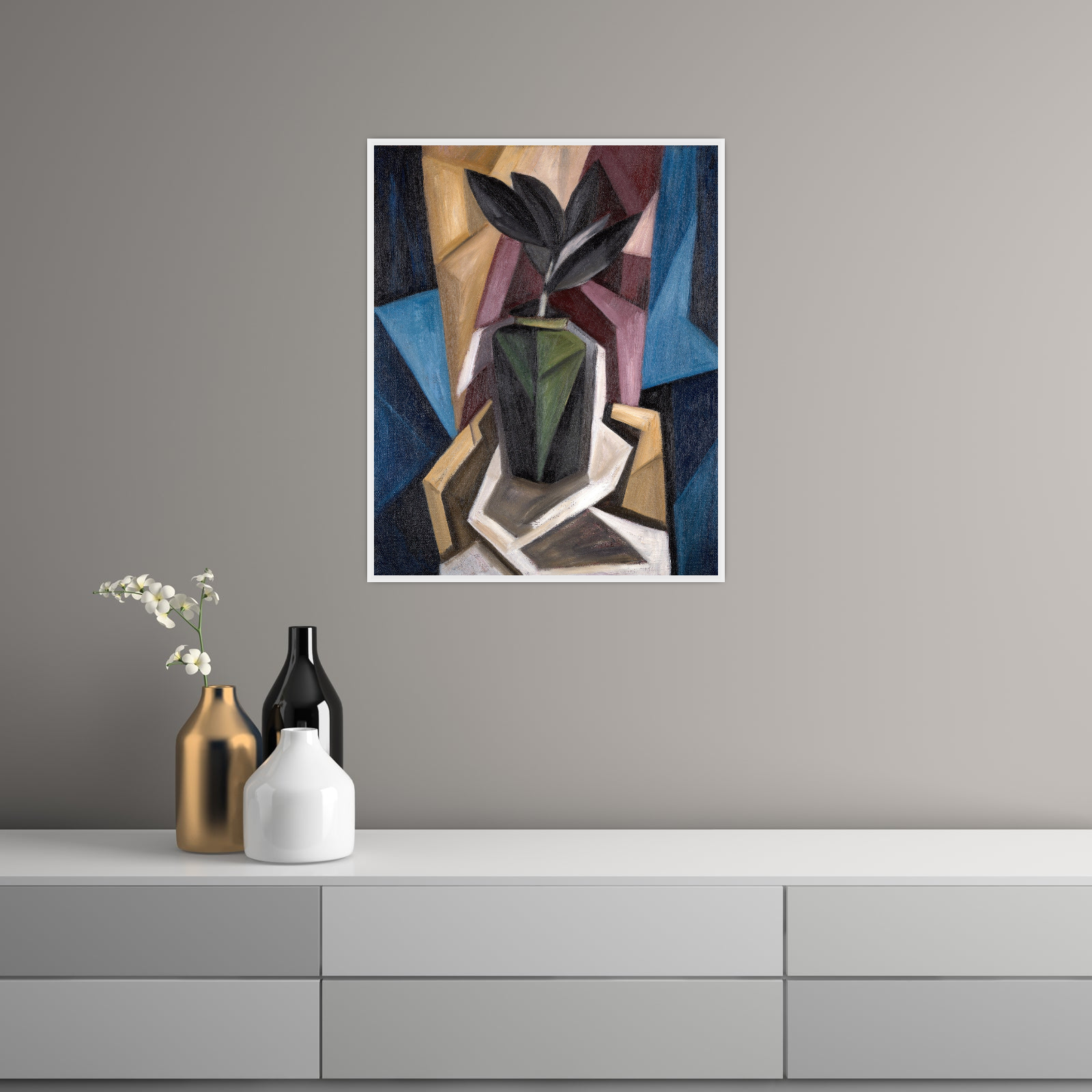 Umetnička slika ​Rubber Plant, Marsden Hartley na platnu - NS Canvas Shop