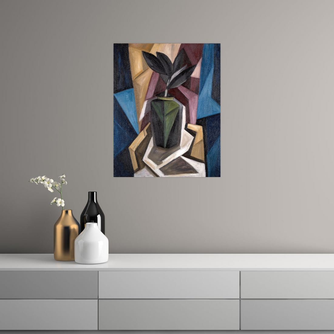 Umetnička slika ​Rubber Plant, Marsden Hartley na platnu - NS Canvas Shop