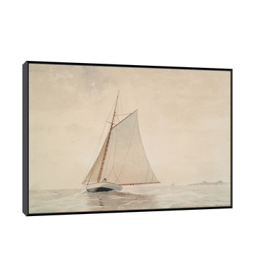 Umetnička slika ​Sailing off Gloucester, Winslow Homer na platnu - NS Canvas Shop