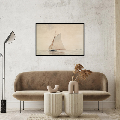 Umetnička slika ​Sailing off Gloucester, Winslow Homer na platnu - NS Canvas Shop