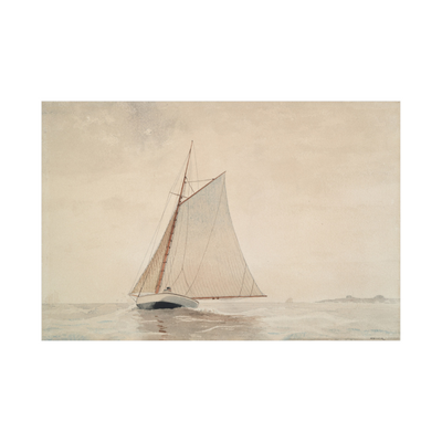Umetnička slika ​Sailing off Gloucester, Winslow Homer na platnu - NS Canvas Shop