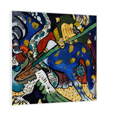 Umetnička slika ​Saint George I, Wassily Kandinsky na platnu - NS Canvas Shop