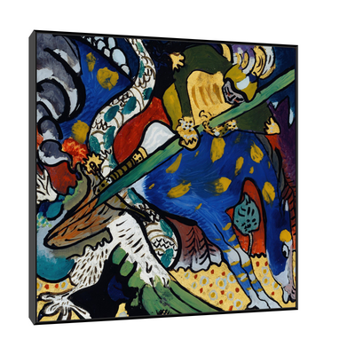 Umetnička slika ​Saint George I, Wassily Kandinsky na platnu - NS Canvas Shop