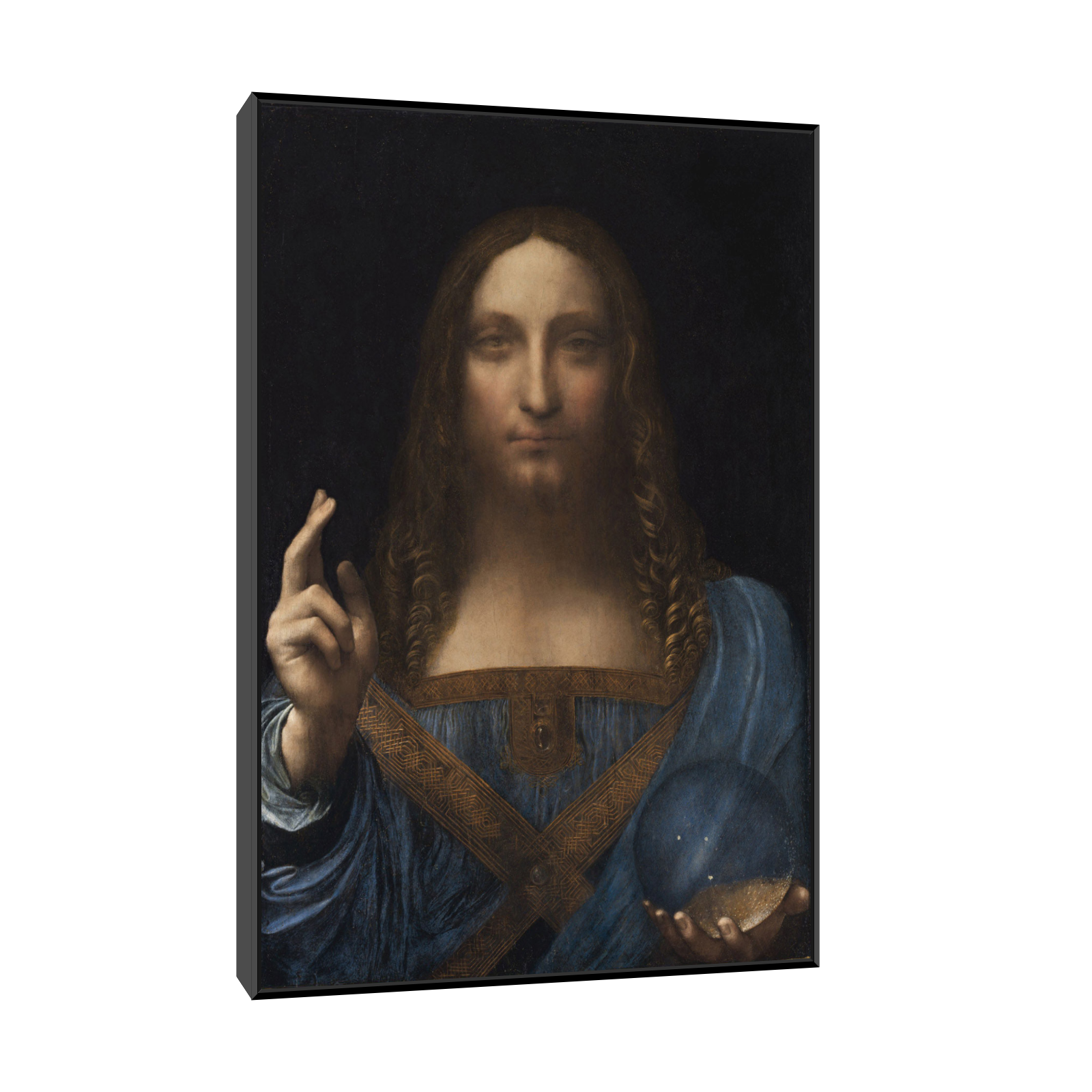 Umetnička slika ​Salvator Mundi, Leonardo da Vinci na platnu - NS Canvas Shop