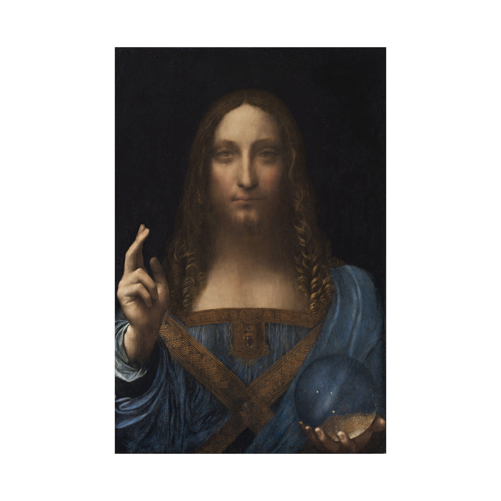Umetnička slika ​Salvator Mundi, Leonardo da Vinci na platnu - NS Canvas Shop