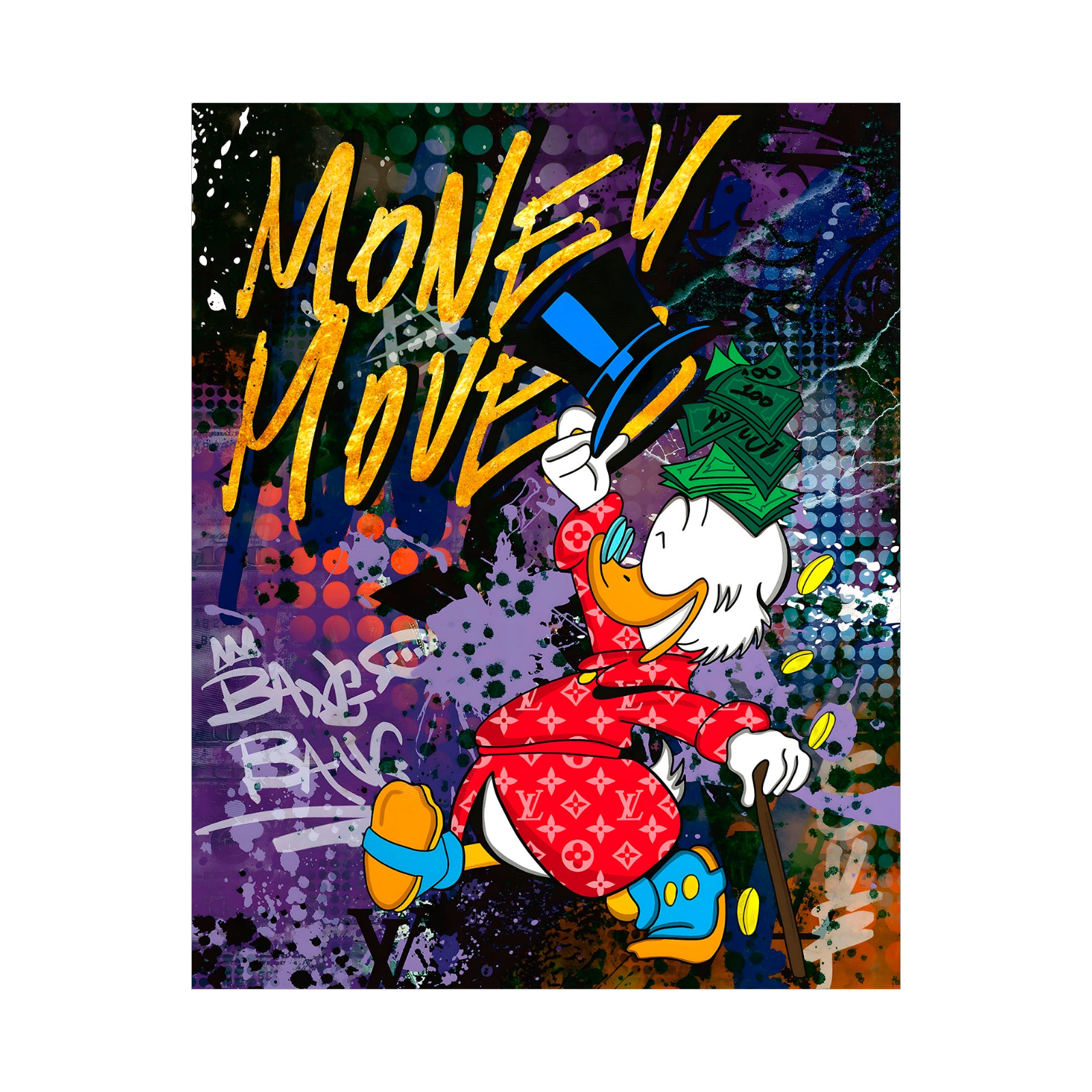 Scrooge McDuck – Money Move Pop Art
