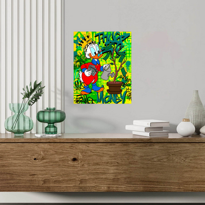 Scrooge McDuck – Money Seed Pop Art