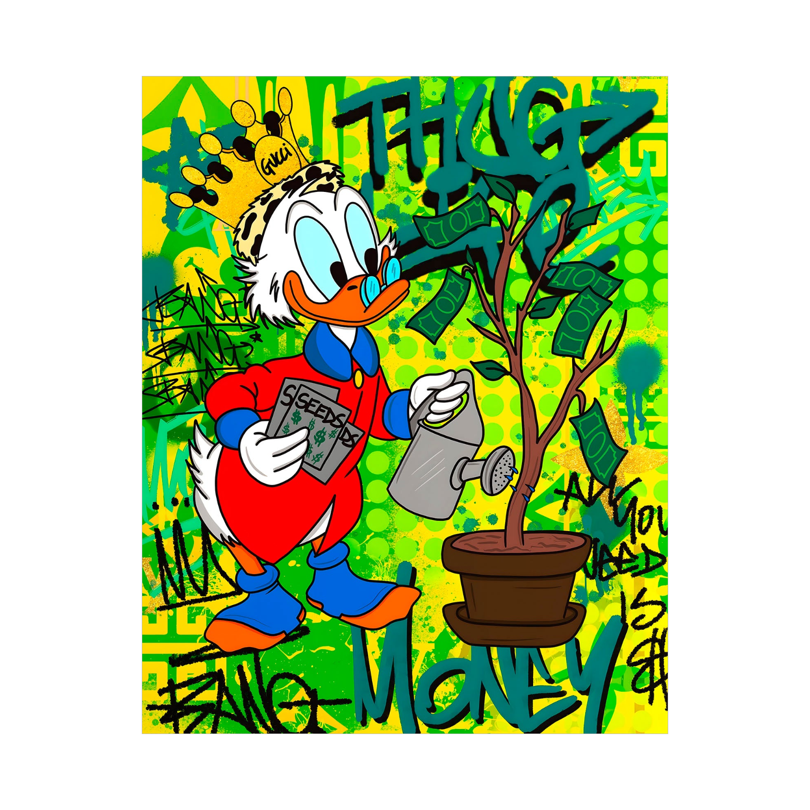 Scrooge McDuck – Money Seed Pop Art