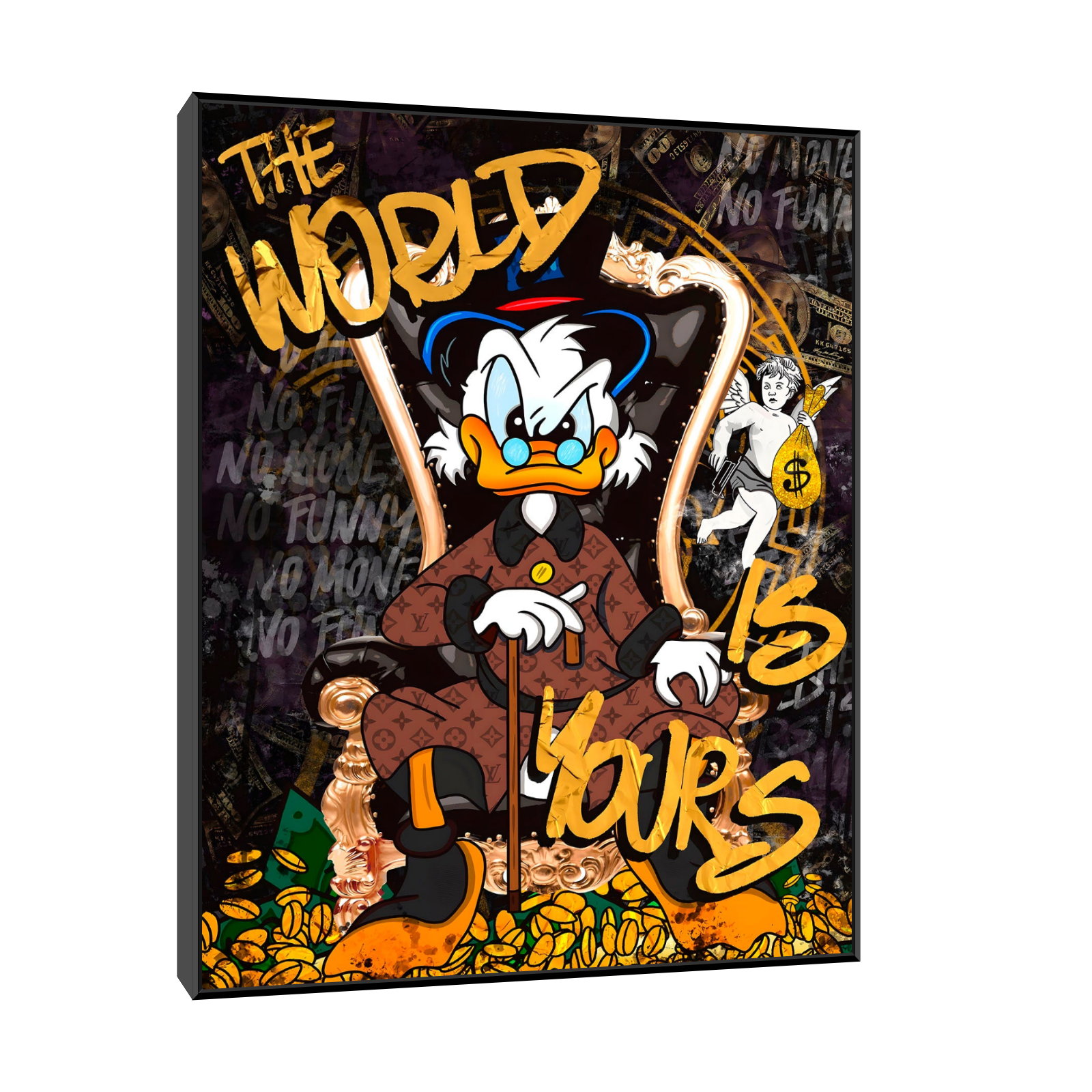 Scrooge McDuck – The World Is Yours Pop Art