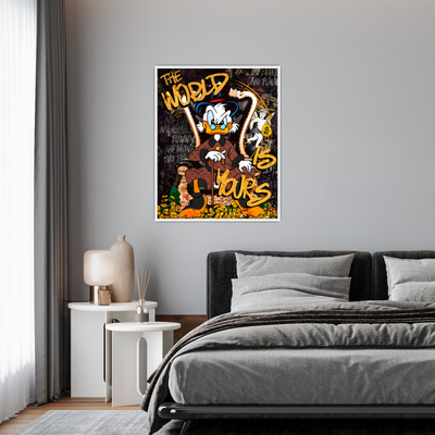 Scrooge McDuck – The World Is Yours Pop Art