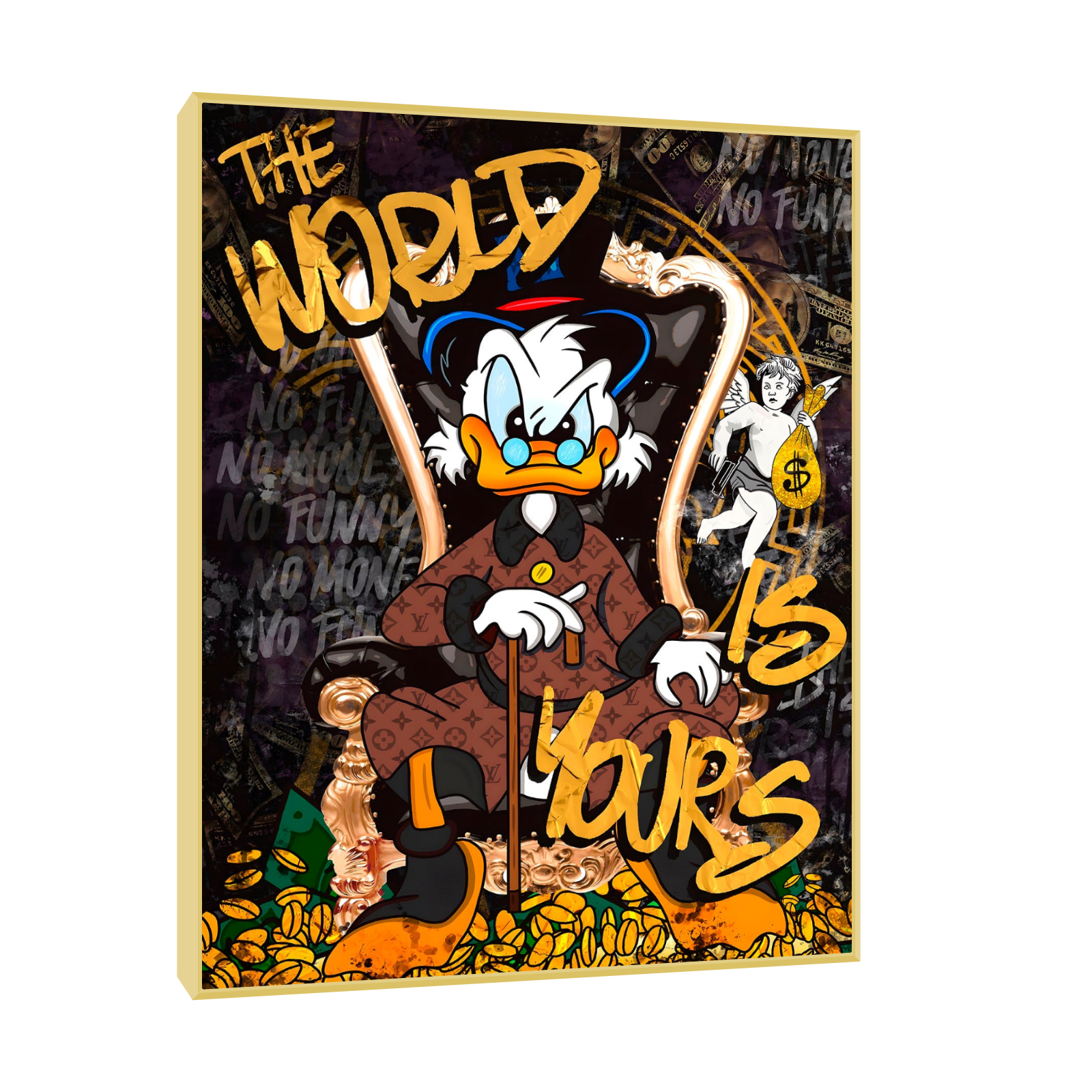 Scrooge McDuck – The World Is Yours Pop Art