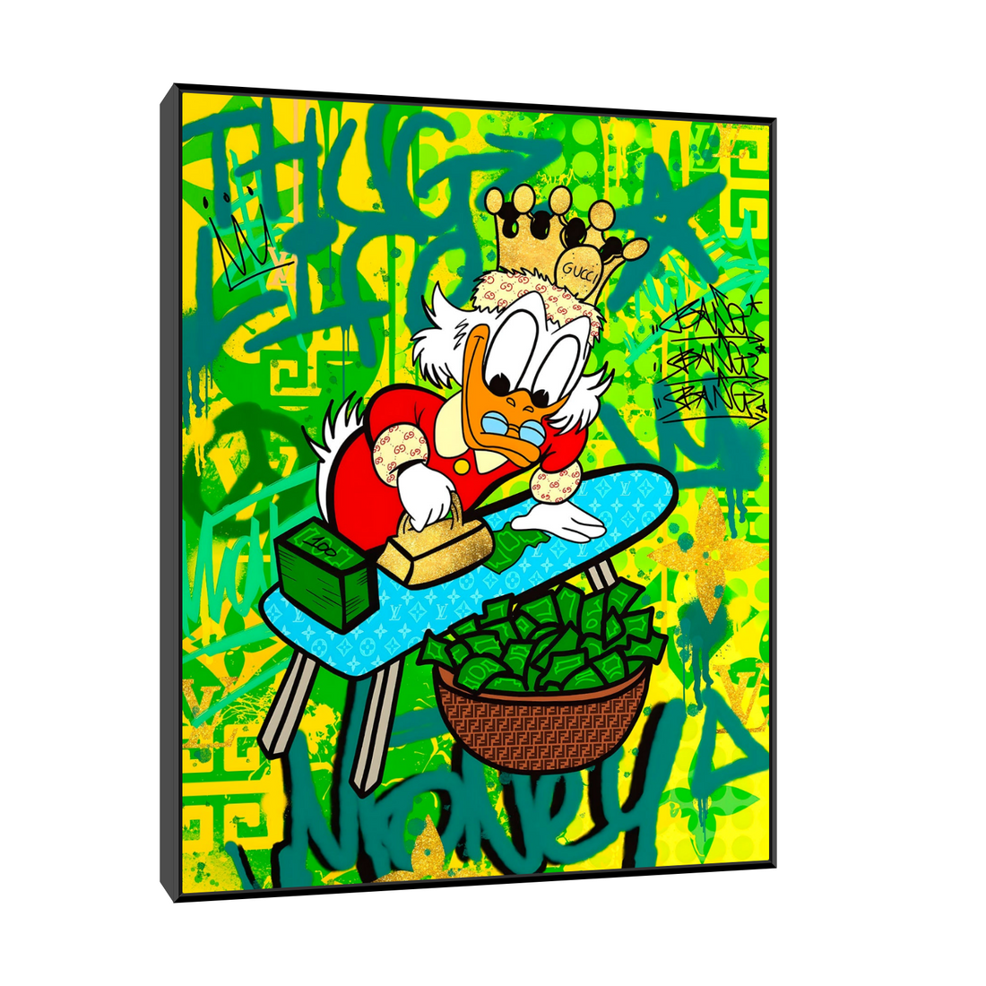 Scrooge McDuck – Thug Life Money Pop Art