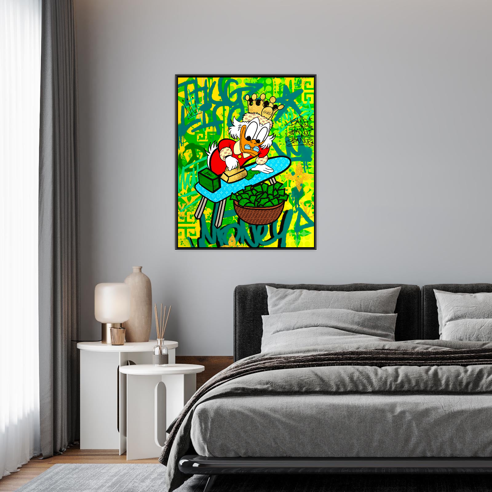 Scrooge McDuck – Thug Life Money Pop Art