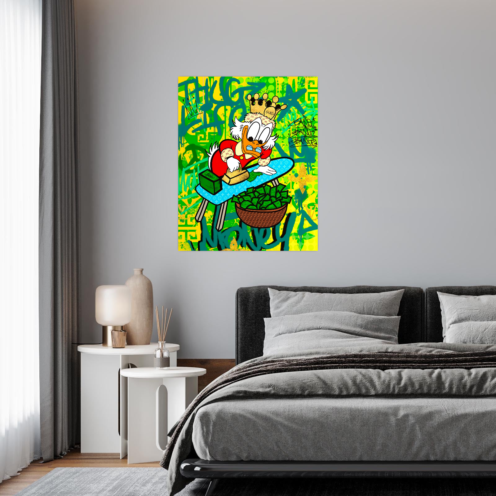 Scrooge McDuck – Thug Life Money Pop Art