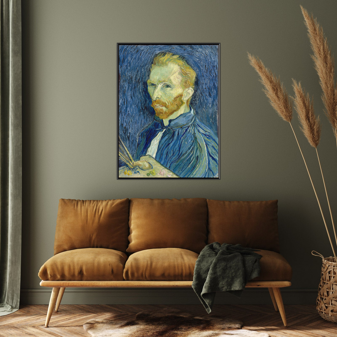 Umetnička slika ​Self-Portrait, Vincent van Gogh na platnu - NS Canvas Shop
