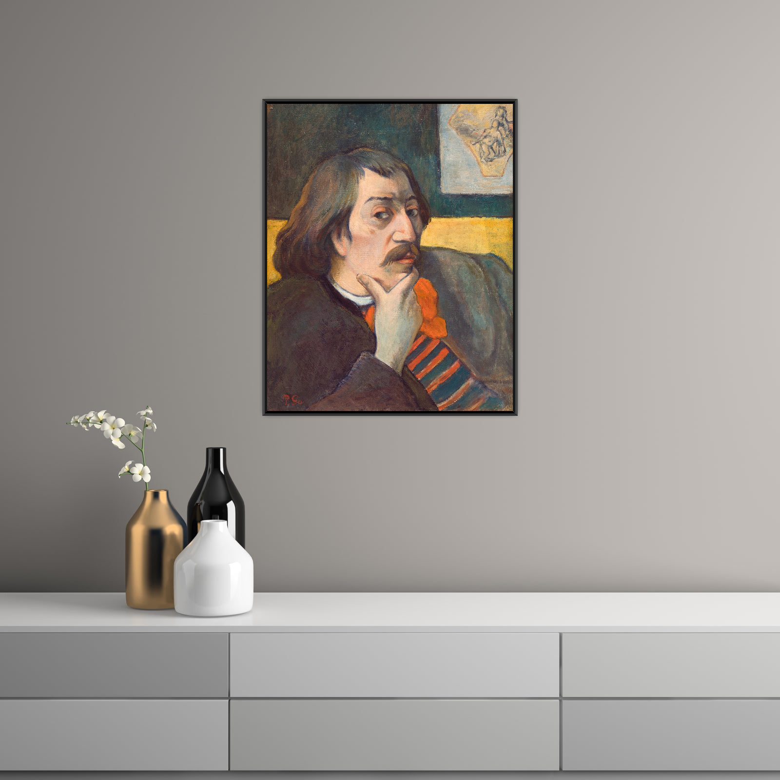 Umetnička slika ​Self Portrait, Paul Gauguin na platnu - NS Canvas Shop