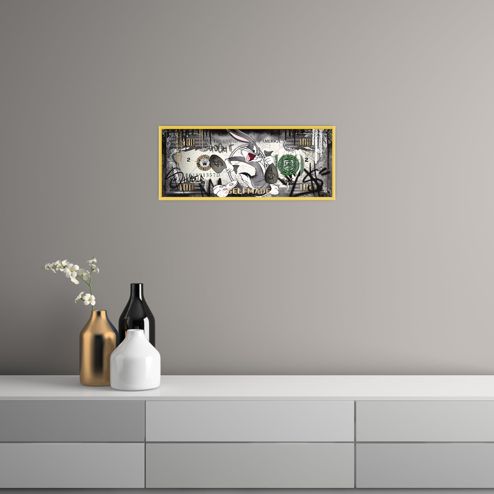 Selfmade – Bugs Bunny Pop Art