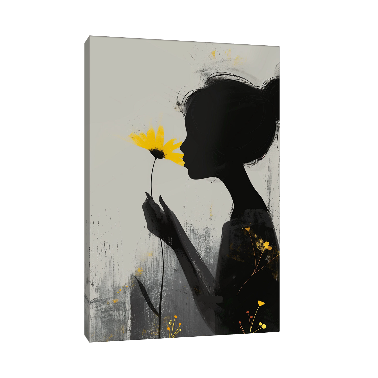 Umetnička slika ​Siluete snova na platnu - NS Canvas Shop