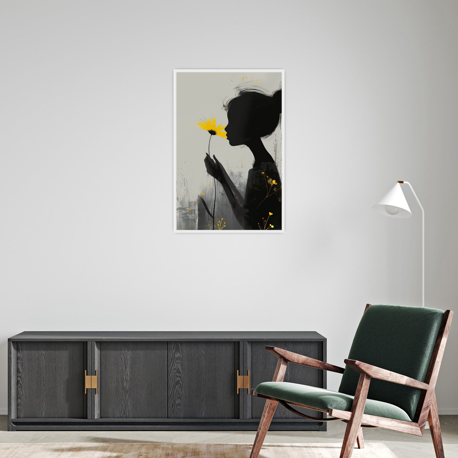 Umetnička slika ​Siluete snova na platnu - NS Canvas Shop