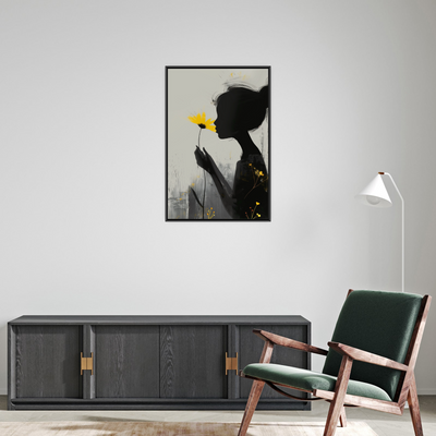 Umetnička slika ​Siluete snova na platnu - NS Canvas Shop
