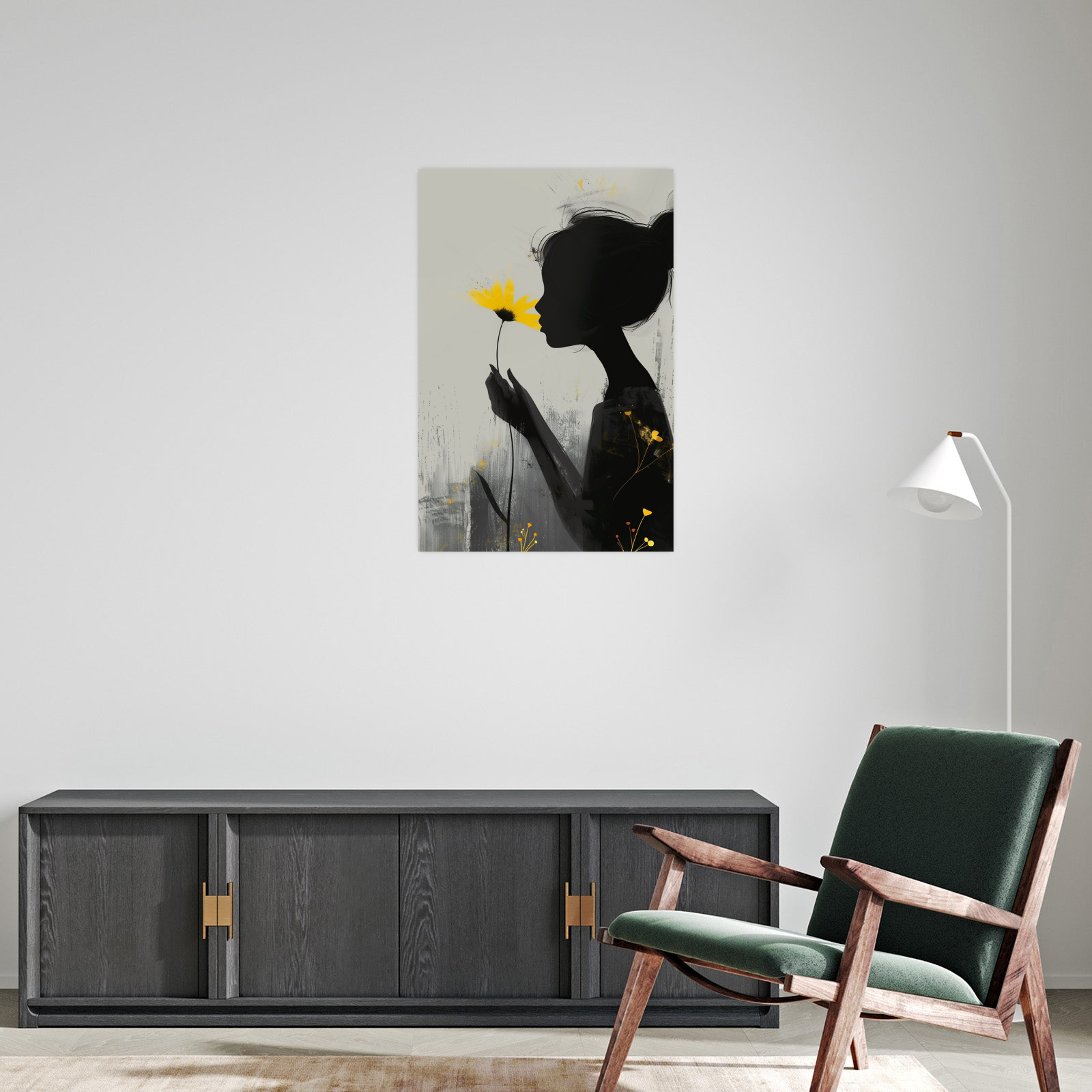 Umetnička slika ​Siluete snova na platnu - NS Canvas Shop