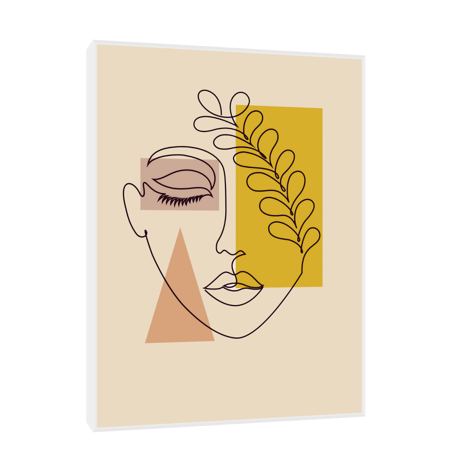 Umetnička slika ​Skriveni Lik na platnu - NS Canvas Shop