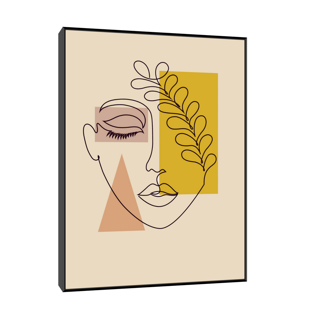 Umetnička slika ​Skriveni Lik na platnu - NS Canvas Shop