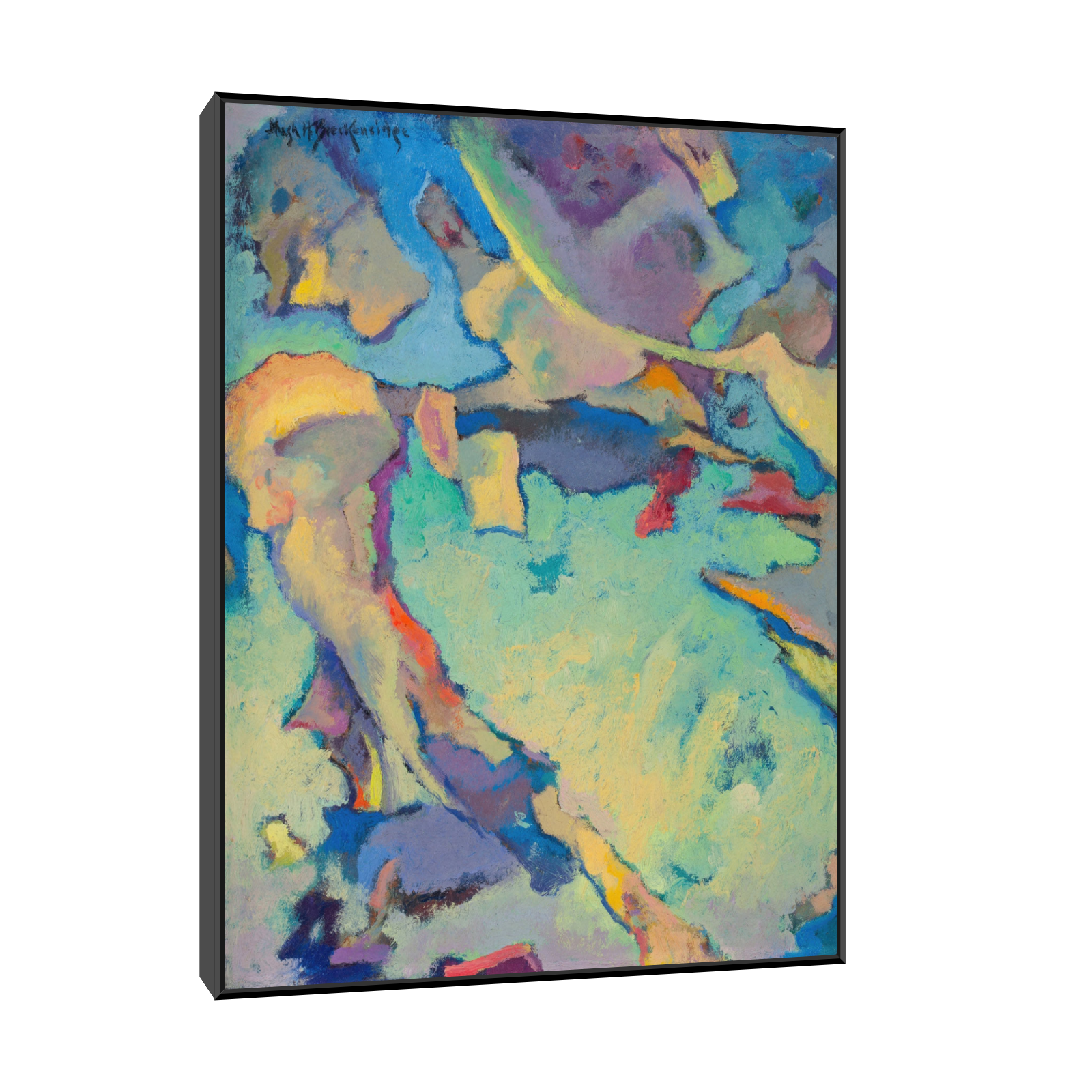 Umetnička slika ​Sky Drama, Hugh Henry Breckenridge na platnu - NS Canvas Shop