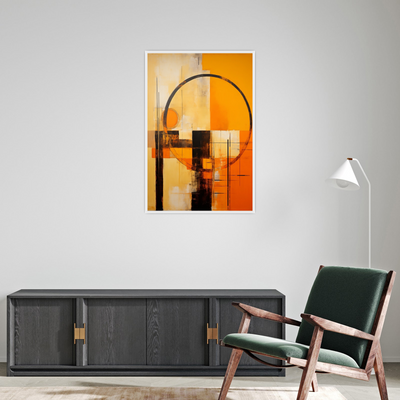 Umetnička slika ​Spokojstvo u haosu na platnu - NS Canvas Shop