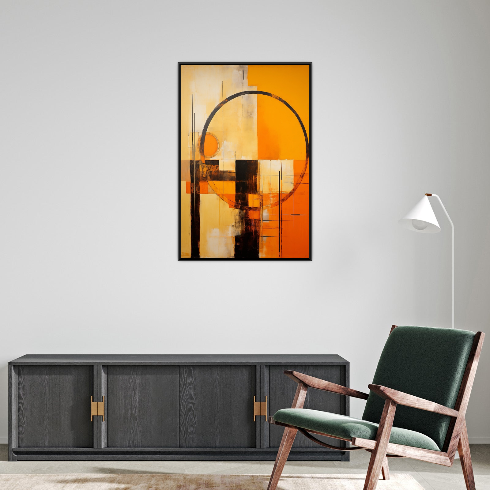 Umetnička slika ​Spokojstvo u haosu na platnu - NS Canvas Shop