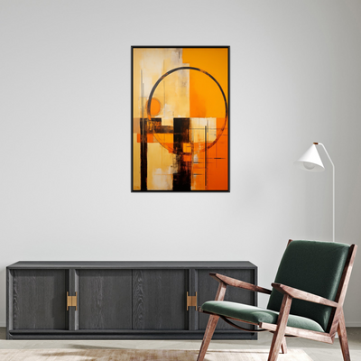 Umetnička slika ​Spokojstvo u haosu na platnu - NS Canvas Shop