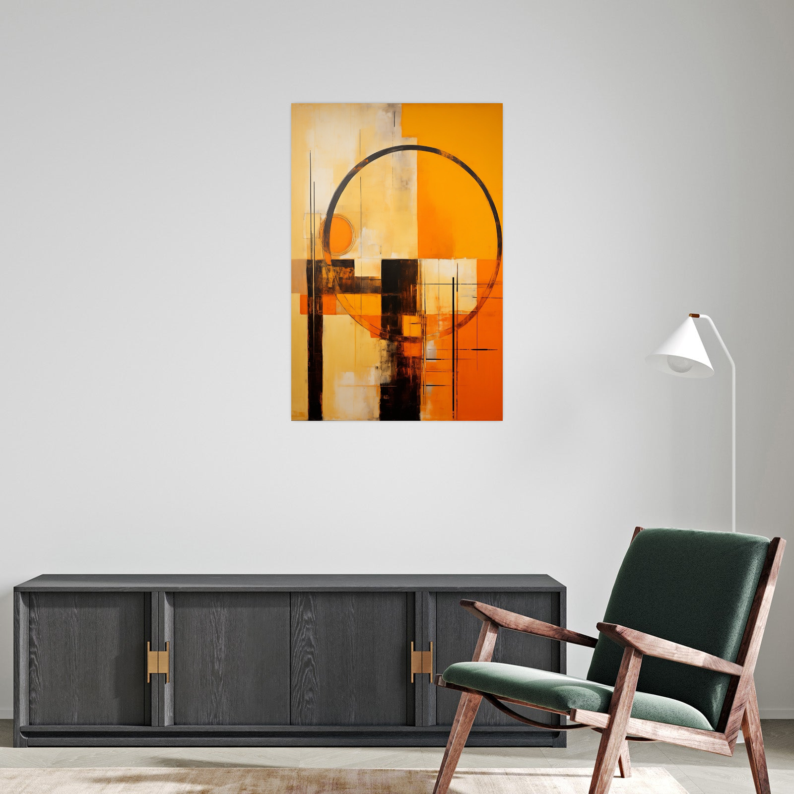 Umetnička slika ​Spokojstvo u haosu na platnu - NS Canvas Shop