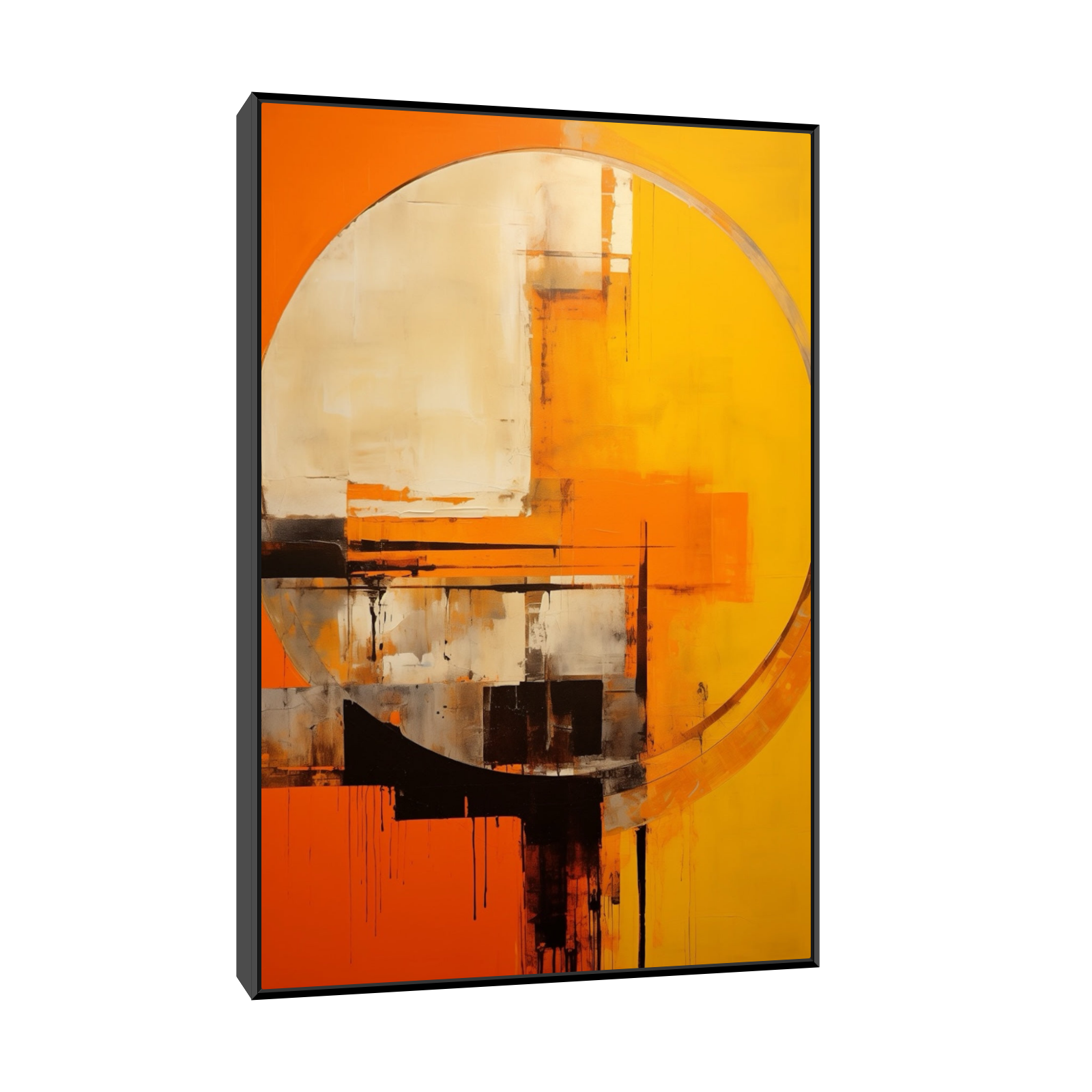 Umetnička slika ​Spokojstvo u haosu 2 na platnu - NS Canvas Shop