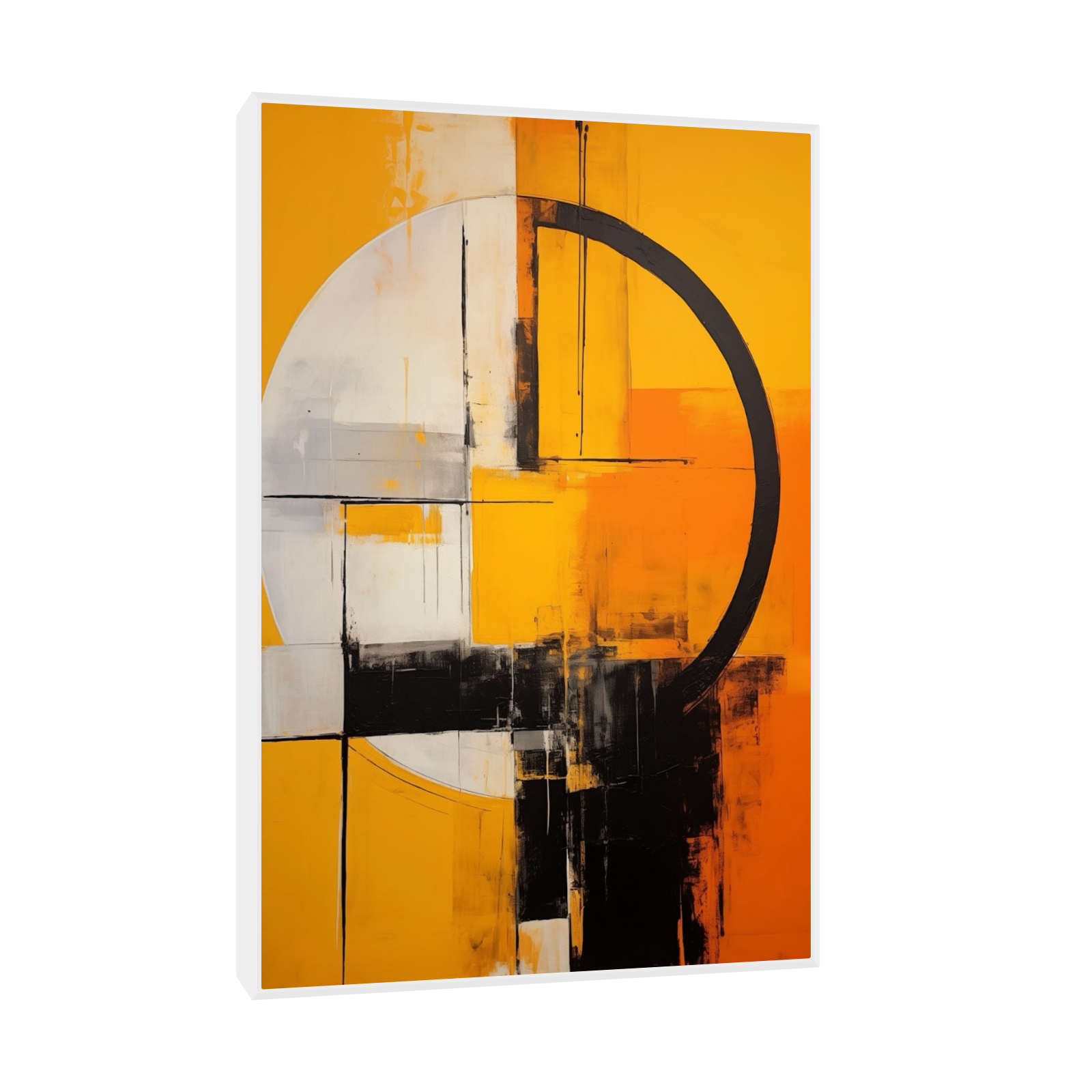 Umetnička slika ​Spokojstvo u haosu 3 na platnu - NS Canvas Shop