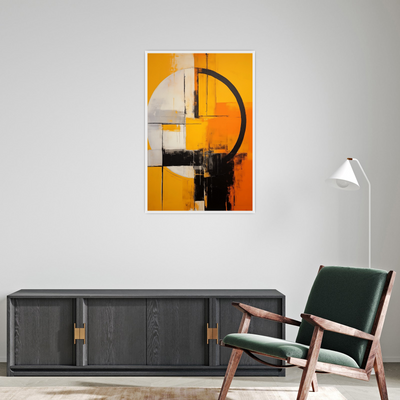 Umetnička slika ​Spokojstvo u haosu 3 na platnu - NS Canvas Shop