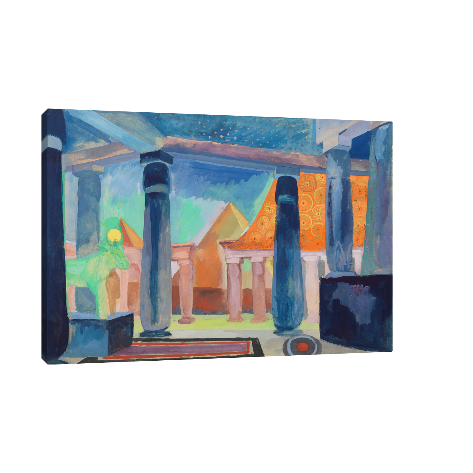 Umetnička slika ​Stage Design for Cleopatra Object, Robert Delaunay na platnu - NS Canvas Shop