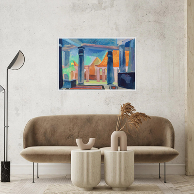 Umetnička slika ​Stage Design for Cleopatra Object, Robert Delaunay na platnu - NS Canvas Shop