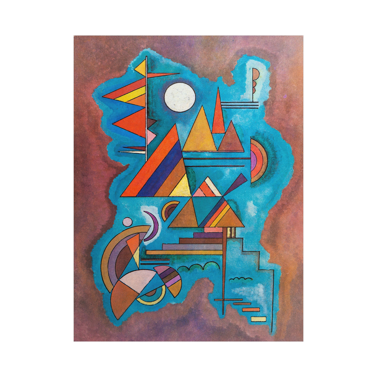 Umetnička slika ​Standing, Wassily Kandinsky na platnu - NS Canvas Shop